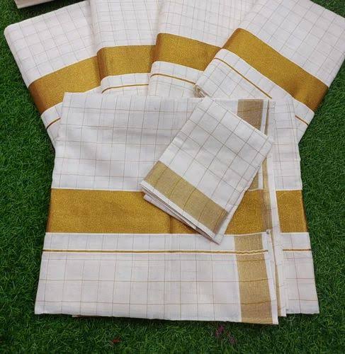 Cotton Sarees - Kasavu